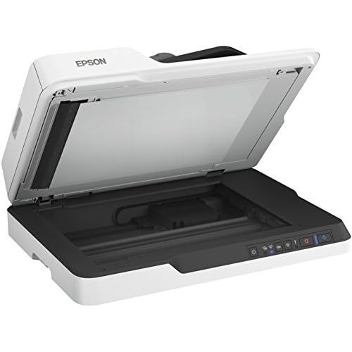 엡손 [아마존베스트]Epson WorkForce DS-1660W DIN A4 Document Scanner (600dpi, USB 3.0, Duplex Scan, Three-Pass, WLAN, NFC)
