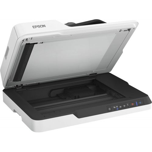 엡손 [아마존베스트]Epson WorkForce DS-1660W DIN A4 Document Scanner (600dpi, USB 3.0, Duplex Scan, Three-Pass, WLAN, NFC)