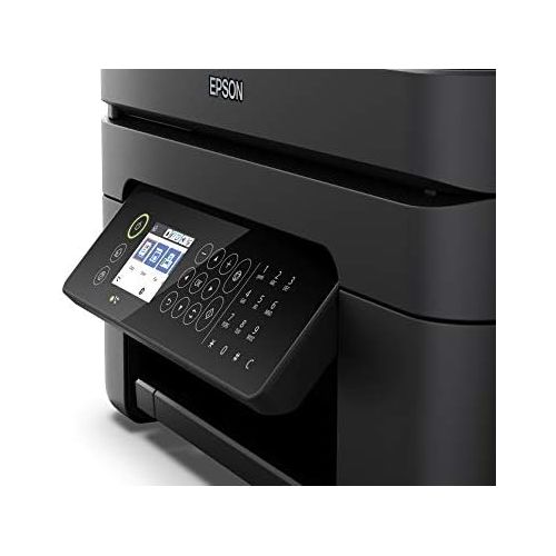 엡손 [아마존베스트]Epson WorkForce WF-2850DWF 4-in-1 Inkjet Multifunction Printer (Scan, Copy, Fax, WiFi, ADF, Duplex, Single Cartridges, DIN A4) Amazon Dash Replenishment, Black