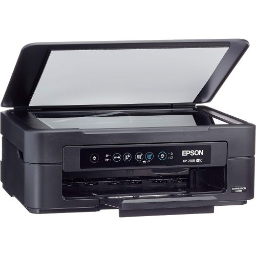 엡손 [아마존베스트]Epson Expression Home XP-2105 3-in-1 Inkjet Multifunction Printer (Scanner, Copier, WiFi, Single Cartridges, 4 Colours, A4) Amazon Dash Replenishment Capable, Black