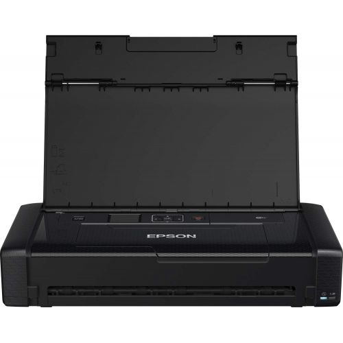 엡손 [아마존베스트]Epson WorkForce WF-110W Portable/Mobile Inkjet Printer (DIN A4, WiFi Direct, Printer, Mobile Printing, USB, Built-in Battery, Only 1.6 kg Weight) Black