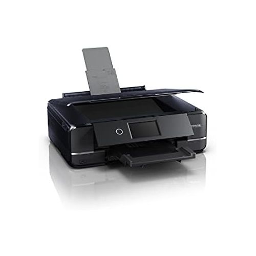 엡손 [아마존베스트]Epson Expression Photo XP-970 3-in-1 Inkjet Multi-Function Printer (Scanner, Copier, WiFi, Ethernet, Duplex, 4.3 Touchscreen, Single Cartridges, 6 Colours, DIN A3) Black