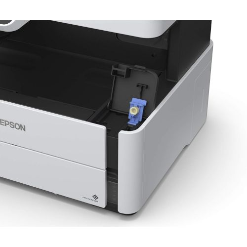 엡손 [아마존베스트]Epson EcoTank ET-M2170 3-in-1 Black and White Refillable Printer (Scanner, Copier, DIN A4, Duplex, USB 2.0, Wi-Fi, Ethernet) Large Ink Tank, High Yield Low Page Cost