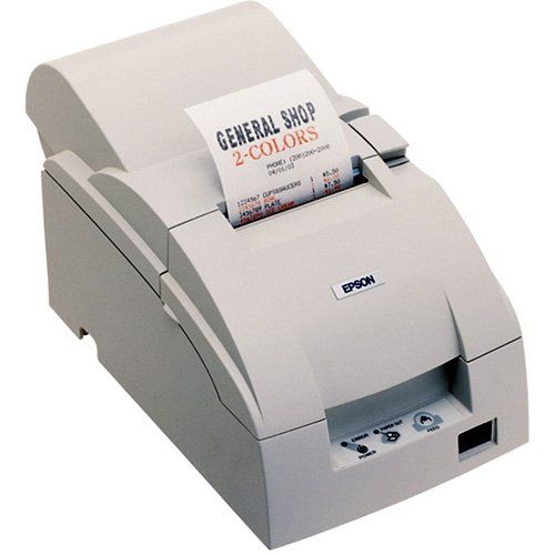 엡손 Epson C31C517653 TM-U220PB Receipt Printer Parallel Interface Cutter Solid CV and PS-180 Power Supply - Color Dark Gray
