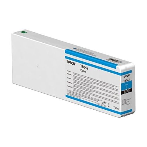 엡손 Epson UltraChrome HD Cyan 700mL Ink Cartridge for SureColor SC P6000800070009000 Series Printers