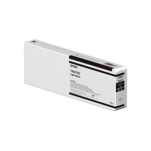 엡손 Epson UltraChrome HD Light Black 700mL Ink Cartridge for SureColor SC P6000800070009000 Series Printers
