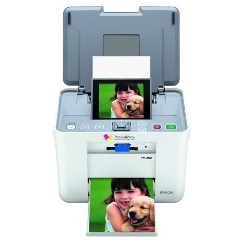 엡손 Epson PictureMate Dash PM260 Compact Photo Inkjet Printer (C11C694201) (Old Version)