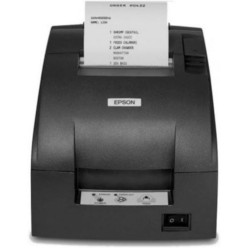 엡손 Epson Tm-u220pd-653 Dot Matrix Receipt Printer Parallel Epson Dark Gray No Autocutter Power Supply Included