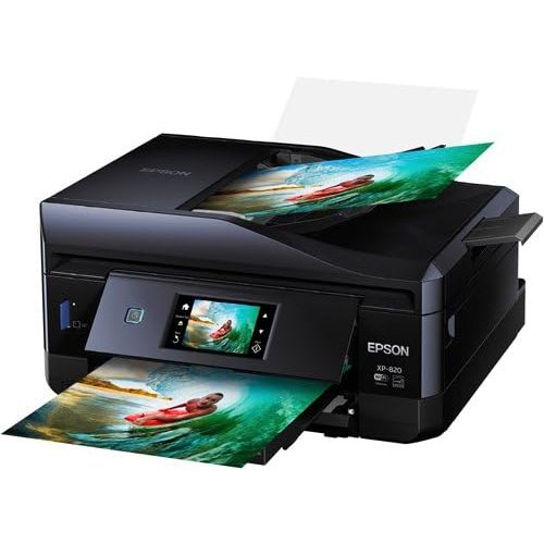 엡손 Epson Expression Premium XP-820 Wireless Color Photo Printer with Scanner, Copier and Fax