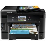 Epson WorkForce WF-3540 Wireless All-in-One Color Inkjet Printer, Copier, Scanner, 2-Sided Duplex, ADF, Fax. Prints from TabletSmartphone. AirPrint Compatible (C11CC31201)