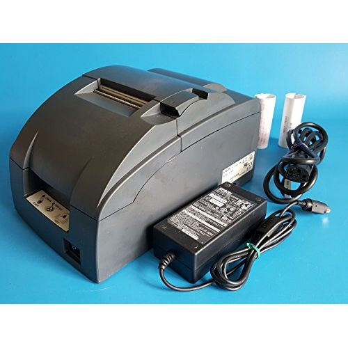 엡손 Epson TM-U220B M188B POS Receipt Printer USB Interface - Red & Black Ribbon - with Power Supply