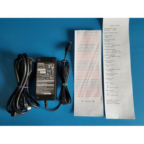 엡손 Epson TM-U220B M188B POS Receipt Printer USB Interface - Red & Black Ribbon - with Power Supply