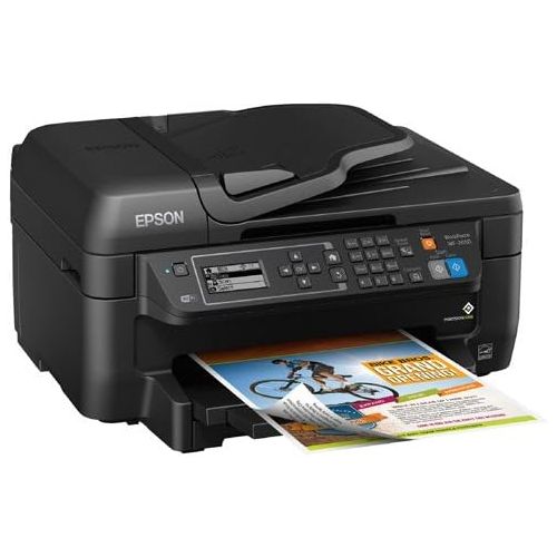 엡손 Epson WorkForce WF-2650 All-In-One Wireless Color Printer with Scanner, Copier and Fax