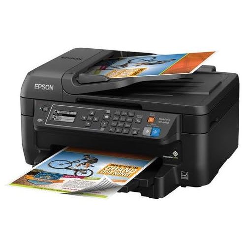 엡손 Epson WorkForce WF-2650 All-In-One Wireless Color Printer with Scanner, Copier and Fax
