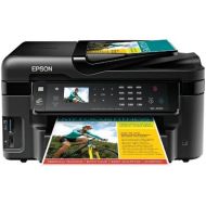 Epson WorkForce WF-3520 Wireless All-in-One Color Inkjet Printer, Copier, Scanner, 2-Sided Duplex, ADF, Fax. Prints from TabletSmartphone. AirPrint Compatible (C11CC33201)