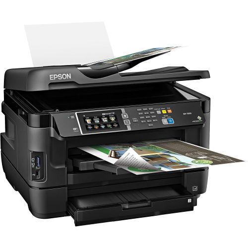 엡손 Epson EPSON (C11CC97201) WorkForce WF-7620 Wireless Color All-in-One Inkjet Printer with Scanner and Copier, Amazon Replenishment Enabled