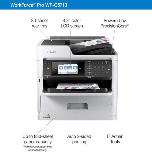 엡손 Epson Workforce Pro WF-C5790 Network Multifunction Color Printer