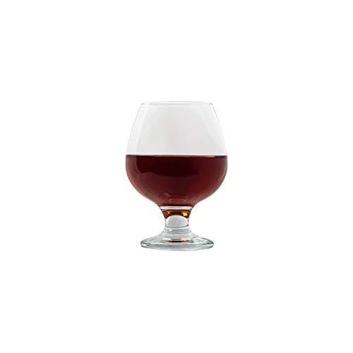  [아마존베스트]Epure Collection 4 Piece Glass Set - For Drinking Brandy, Bourbon, and Wine (Brandy (13.25 oz))