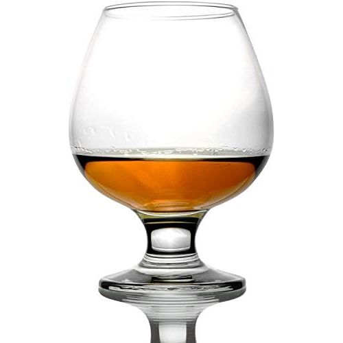  [아마존베스트]Epure Collection 4 Piece Glass Set - For Drinking Brandy, Bourbon, and Wine (Brandy (13.25 oz))