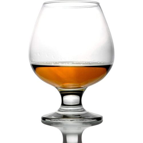  [아마존베스트]Epure Collection 4 Piece Glass Set - For Drinking Brandy, Bourbon, and Wine (Brandy (13.25 oz))