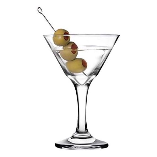  [아마존베스트]Epure Venezia Collection 4 Piece Stemmed Martini Glass Set - For Drinking Martinis, Manhattans, Vodka, Gin, and Cocktails (Martini (9 oz) - 4 pc.)