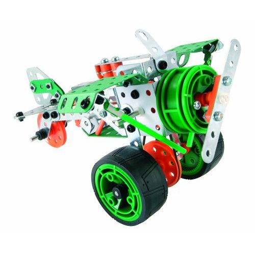  Erector Multi Model 10 Model Set - Green Airplane