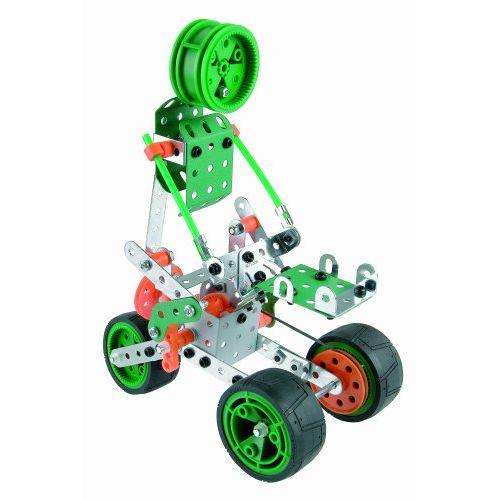  Erector Multi Model 10 Model Set - Green Airplane