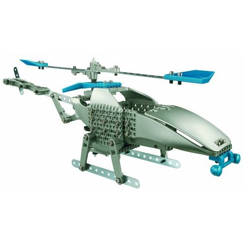  Erector Speed Play Motorized Helicopter, 280 Pieces