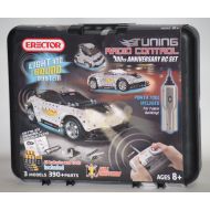 Erector Tuning Radio Control 100th Anniversary RC Remote Control Set - Batteries and Tool Included - Includes Headlights and Sound System