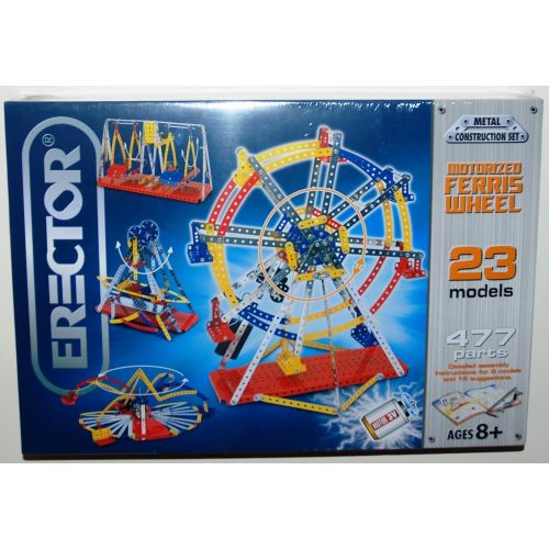  Erector Motorized Ferris Wheel Set 477 Pieces