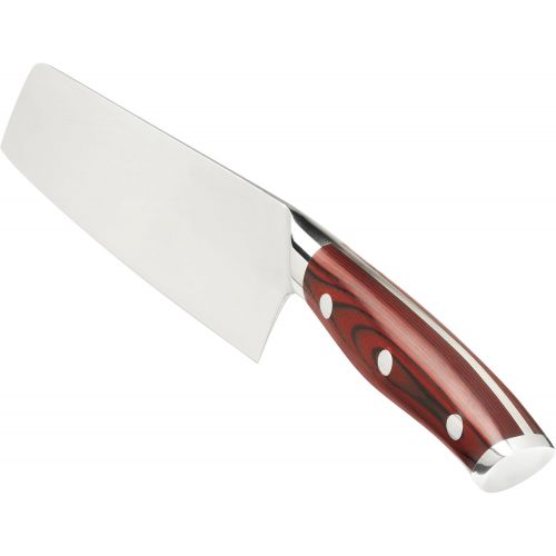  7 Inch Nakiri Knife Crimson Series by Ergo Chef