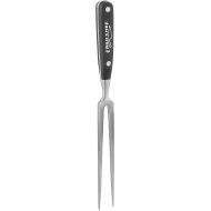 Ergo Chef Pro Series 8-Inch Meat Fork - Carving & Serving Fork - Forged High Carbon Stainless-Steel, Full Tang, Black Handle
