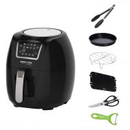 /Ergo Chef USA MY AIR FRYER Large 5.8-Quarts Electric Air Fryer XL 1700 WATTS Includes 6 Accessories and Recipes