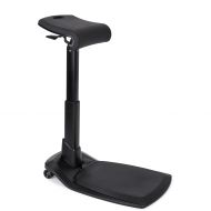 Ergo Impact Best Standing Desk Chair for Leaning and Posture LeanRite Elite Ergonomic Back Pain Relief Includes Anti Fatigue mat (30 Day Satisfaction Guarantee)