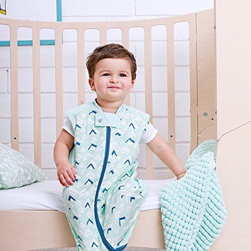  Ergo Pouch ergoPouch 0.3 TOG Sheeting Sleeping Bag Organic Cotton Wearable Blanket Sleeping Bag. Soft 400+ Thread Count with Stretch Panels. 2 Way Zipper for Easy Diaper Changes