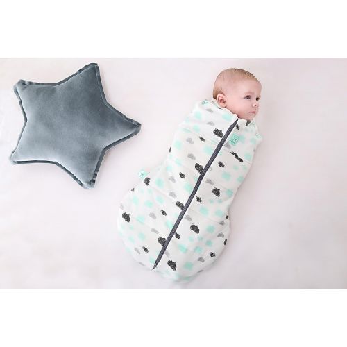  Ergo Pouch ergoPouch 2.5 tog Cocoon Swaddle Bag- 2 in 1 Swaddle Transitions into arms Free Wearable Blanket...
