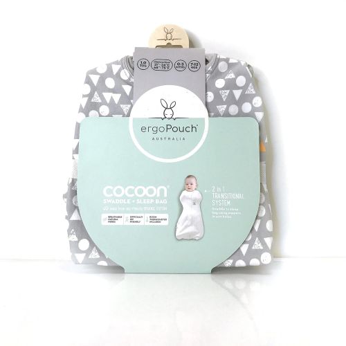  Ergo Pouch ergoPouch 1 tog Cocoon Swaddle Bag- 2 in 1 Swaddle Transitions into arms Free Wearable Blanket...