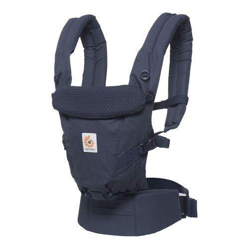 에르고베이비 Ergobaby Adapt Baby Carrier, Infant To Toddler Carrier, Cool Air Mesh, Multi-Position, Deep Blue