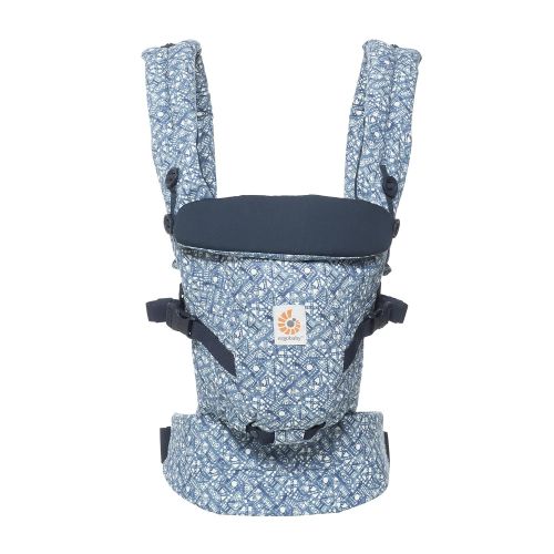 에르고베이비 Ergobaby Adapt Baby Carrier, Infant To Toddler Carrier, Cool Air Mesh, Multi-Position, Deep Blue