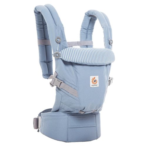 에르고베이비 Ergobaby Adapt Baby Carrier, Infant To Toddler Carrier, Cool Air Mesh, Multi-Position, Deep Blue