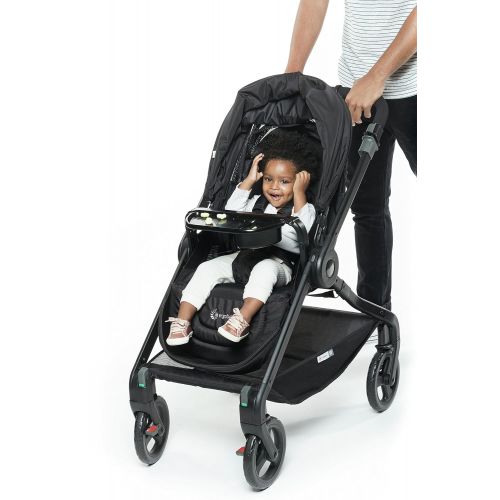 에르고베이비 Ergobaby Stroller, Travel System Ready, 180 Reversible with One-Hand Fold, Black