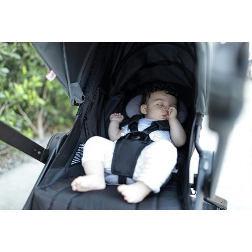 에르고베이비 Ergobaby Stroller, Travel System Ready, 180 Reversible with One-Hand Fold, Black