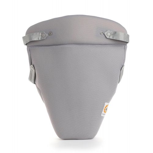 에르고베이비 Ergobaby Easy Snug Infant Insert, Grey, Cool Air Mesh