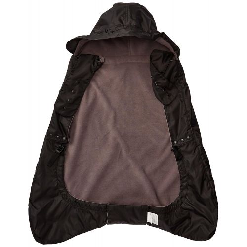 에르고베이비 Ergobaby Fleece Lined Baby Carrier Winter Weather Cover, Black