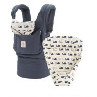 Ergobaby 3 Position Original Bundle of Joy with Easy Snug Infant Insert - Marine, Navy