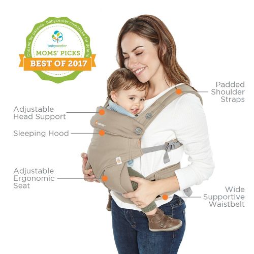 에르고베이비 Ergobaby Carrier, 360 All Carry Positions Baby Carrier, Dusty Blue