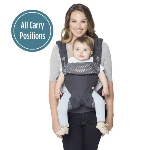 에르고베이비 Ergobaby Carrier, 360 All Carry Positions Baby Carrier, Dusty Blue