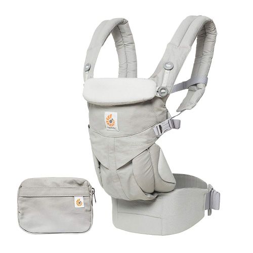 에르고베이비 [아마존베스트]Ergobaby Carrier, Omni 360 All Carry Positions Baby Carrier, Pearl Grey