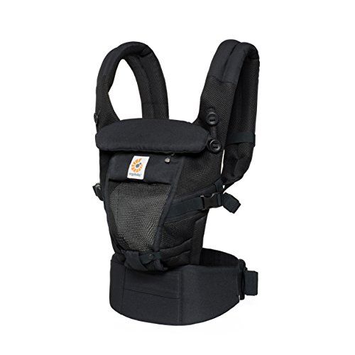 에르고베이비 Visit the Ergobaby Store [가격문의]Ergobaby Baby Carrier Adapt Infant to Toddler Carrier with Cool Air Mesh, Onyx Black