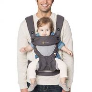 Visit the Ergobaby Store Ergobaby Carrier, 360 All Carry Positions Baby Carrier with Cool Air Mesh, Carbon Grey
